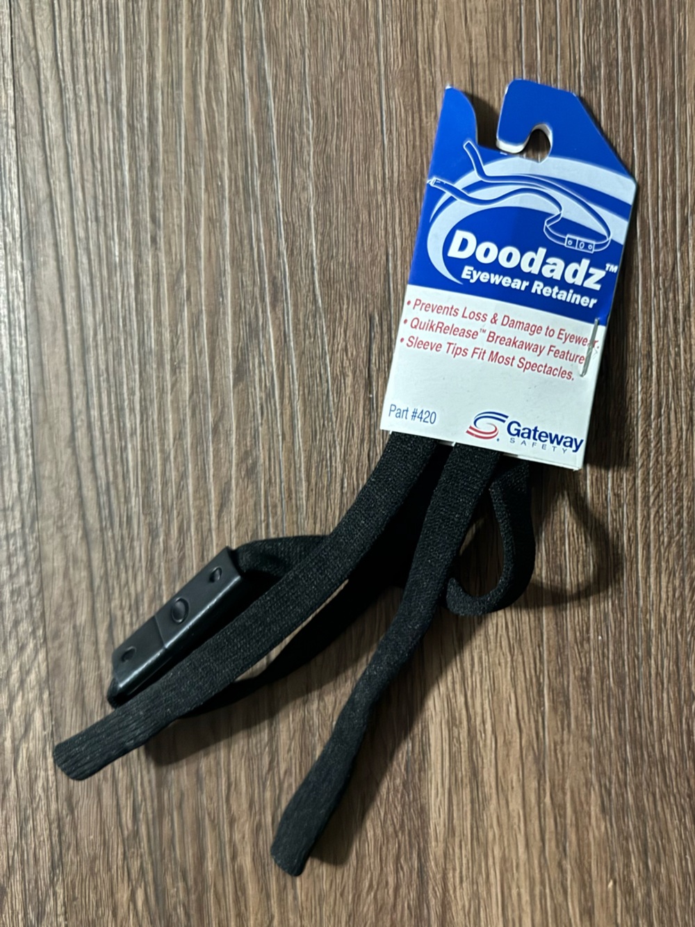 Black Eyewear Retainer by Gateway